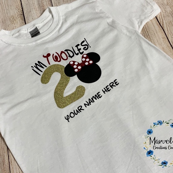 Minnie Mouse 2nd Birthday Shirt - Im Twodles shirt - Picture 3 of 6